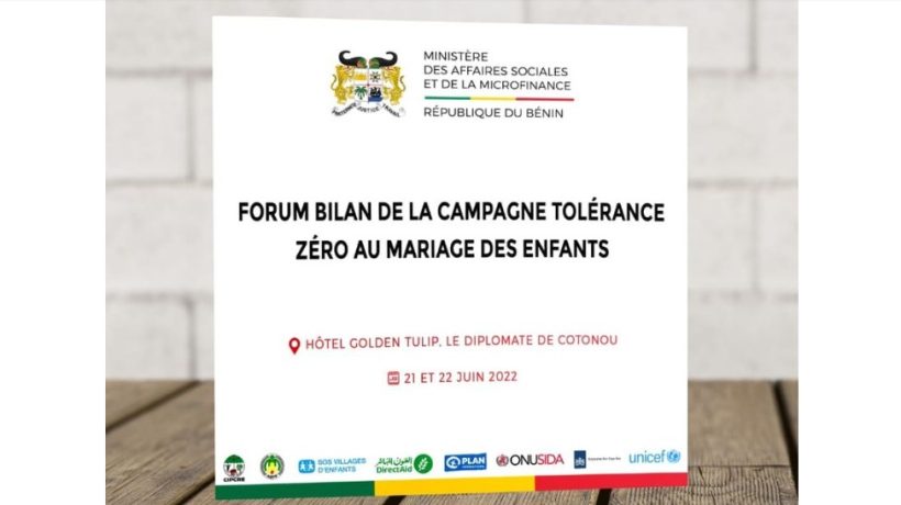 Forum Bilan de la campagne tolérance zéro au mariage des enfants