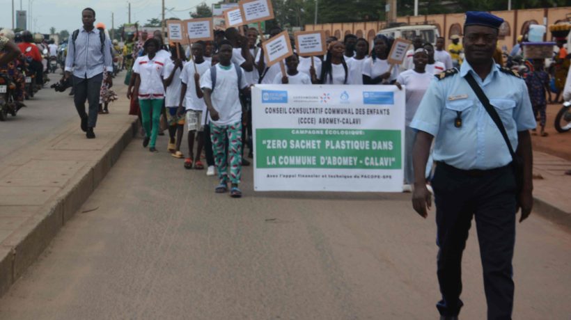 Campagne « zéro sachet plastique dans la commune d’Abomey-Calavi » !
